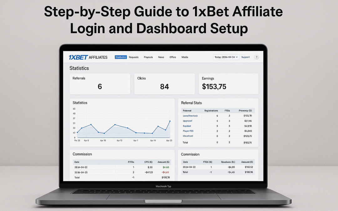 Step-by-Step Guide to 1xBet Affiliate Login and Dashboard Setup